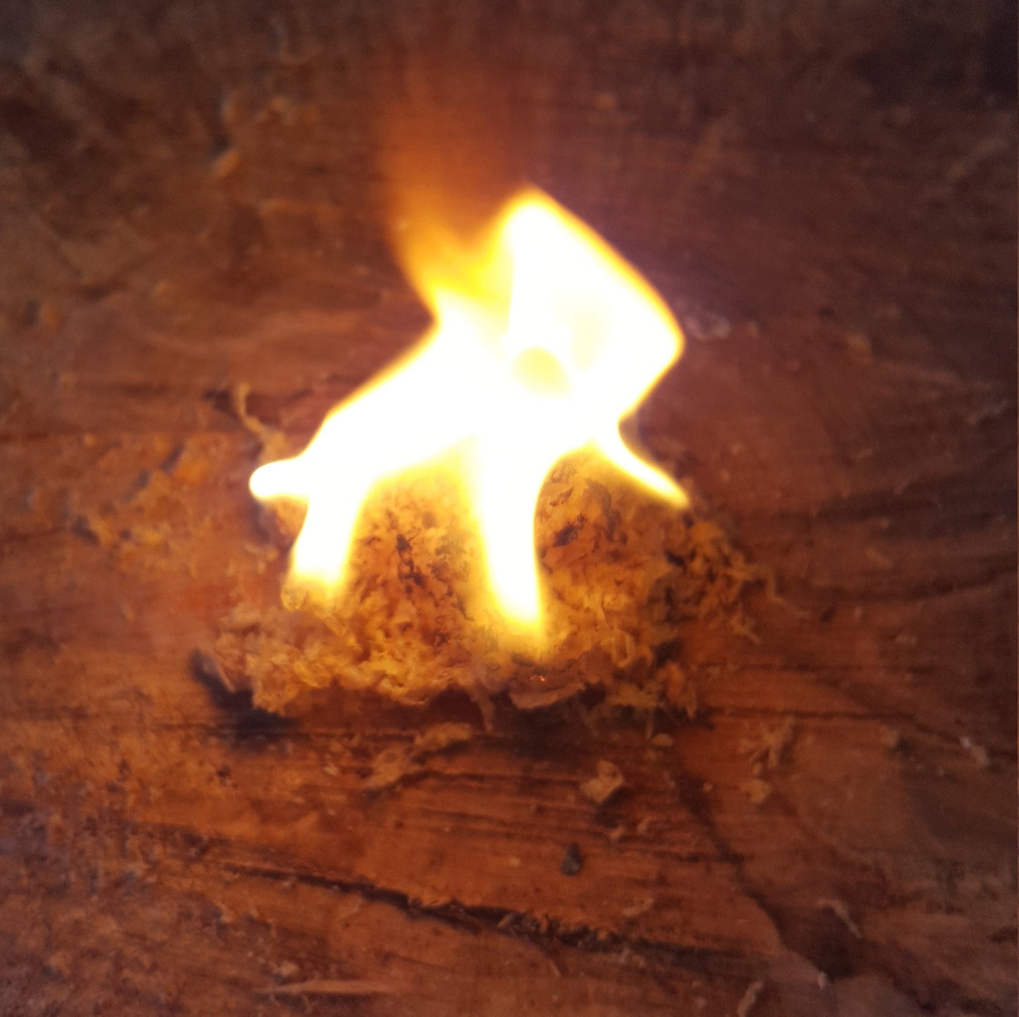 Fire steel key chain